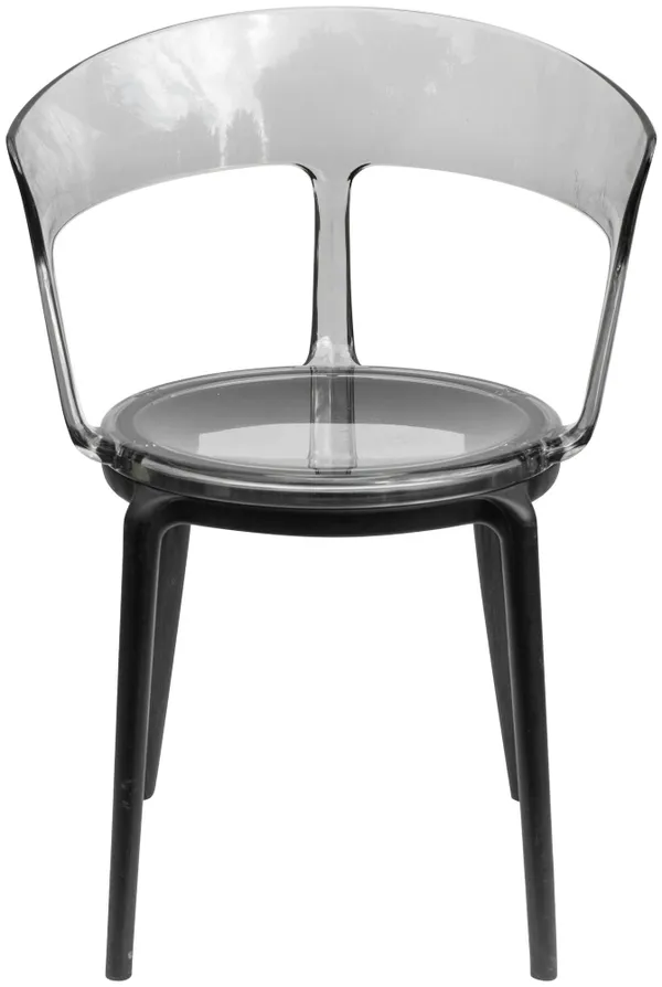 Аренда стул РУФФО дымчатый прозрачный | Go Rent