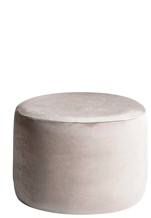 Пуф малый НОРМАН бархатный бежевый #403