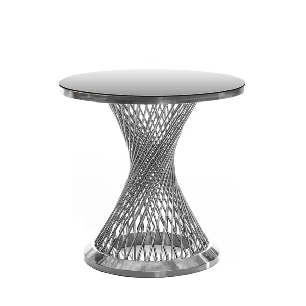 Аренда стол для торта ГЕРОЛЬД с зеркальной столешницей серебряный | Go Rent