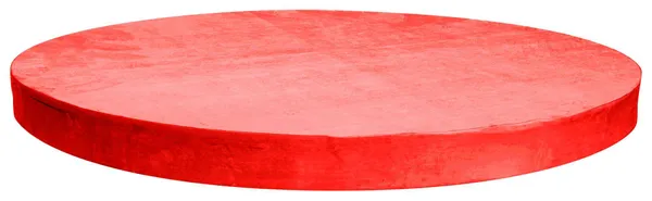 Подиум бархатный САГАН круглый КРАСНЫЙ #323