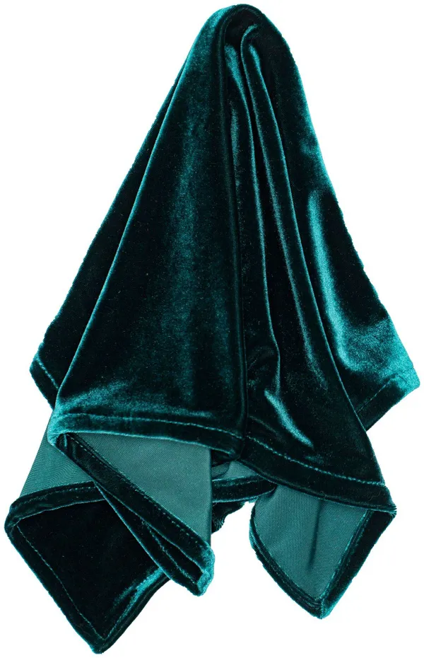 Салфетка ИЛЕР бархатная ИЗУМРУДНАЯ #316/317