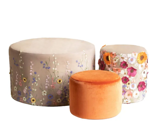 Пуф ШОЛЛЬ - сет из 3 в аренду | Go Rent