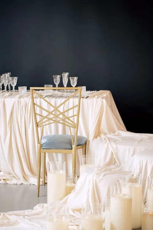 Айвори-сет за прямоугольным столом