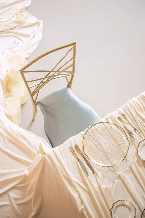 Айвори-сет за прямоугольным столом