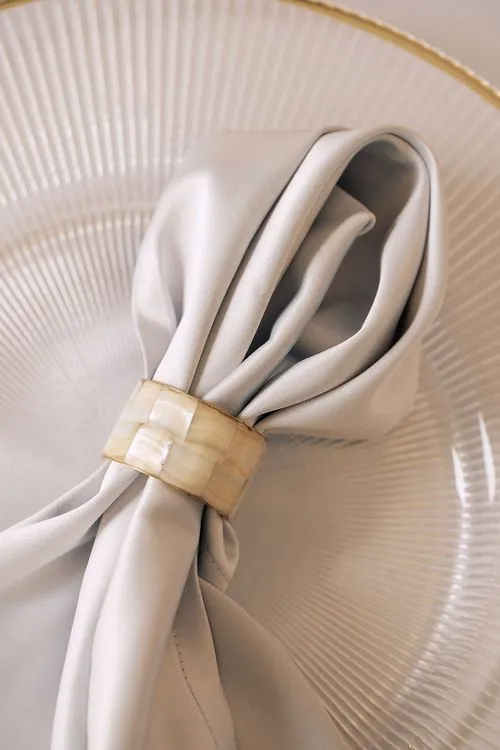 Бело-золотой сет с фонарями