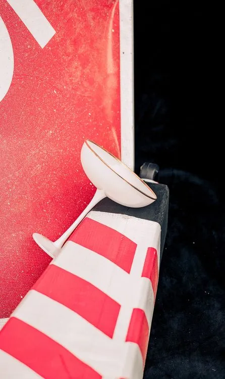 Черно-красный сет "Stop"