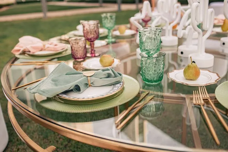 Детский сет за круглым столом