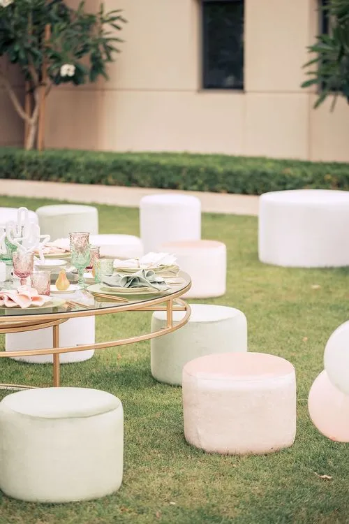 Детский сет за круглым столом