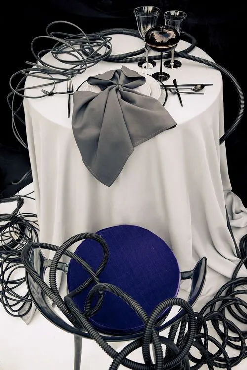 Дымчатый сет с лавандовым акцентом