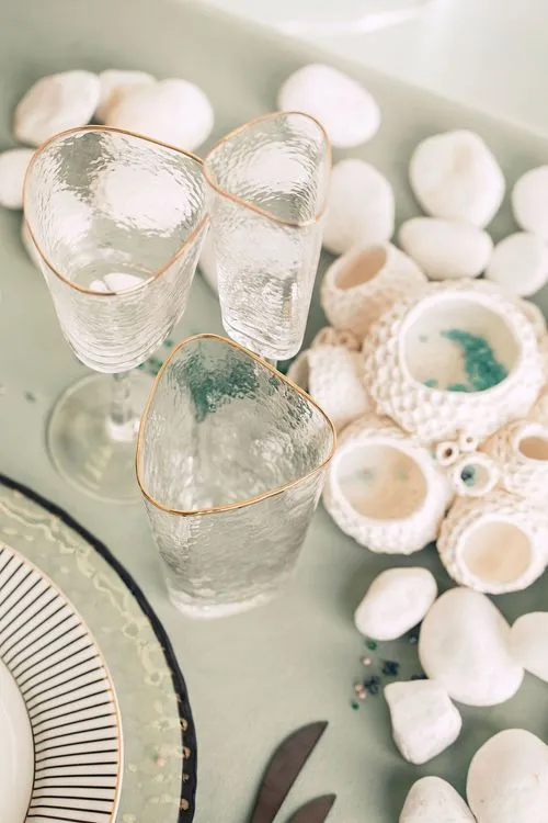 Папоротниковый сет с графичными акцентами