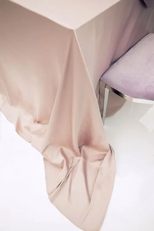 Пыльно-розовый сет с жемчугом