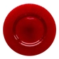 Тарелка ДАМРАУ подстановочная КРАСНАЯ